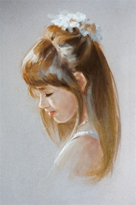 Pastel Portrait This Custom Portrait Painting Is Made With Artistic