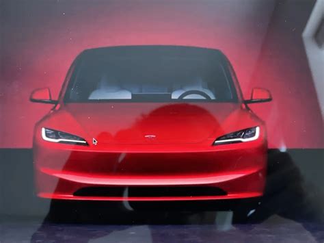 Se Filtran Nuevas Imágenes Del Tesla Model 3 Project Highland Rediseñado