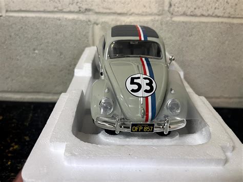Hot Wheels Herbie Love Bug Volkswagen Beetle Bcj Damaged See Ad