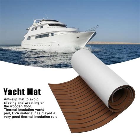 Eva Mousse Teck Teak Feuille Bateau Pont Yacht Decking Tapis Colle