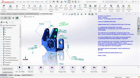 Solidworks Mbd Model Based Definitiondesign Software