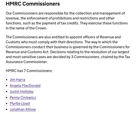 Why are HMRC understating the number of Tax Commissioners by 14%?