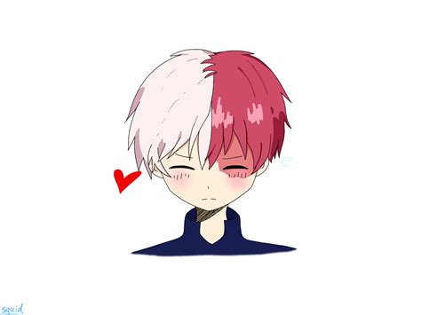 Drawing of cute little Todoroki : r/MHAmemes