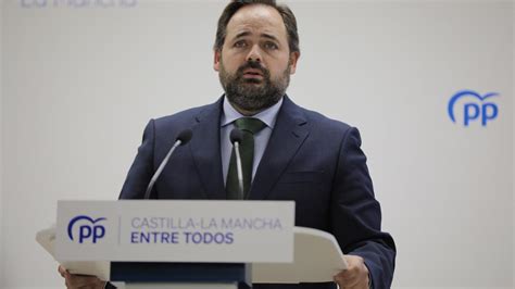 El líder del PP de Castilla La Mancha dice que no hay plazos para