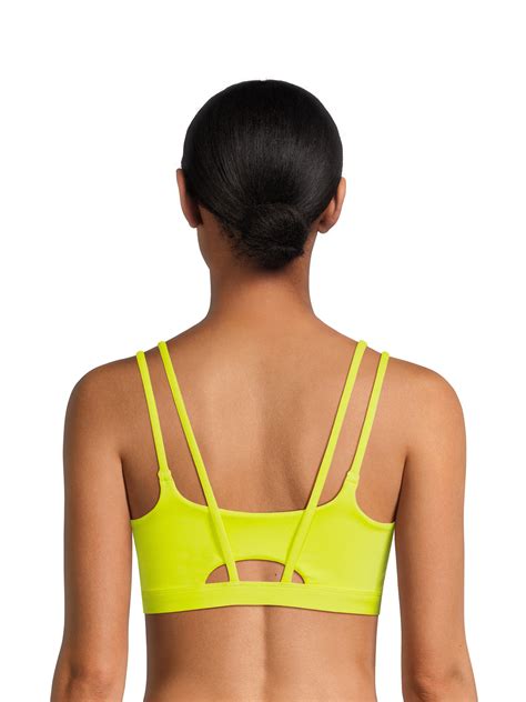 Avia Women S Medium Support Strappy Sports Bra Sizes S Xxxl