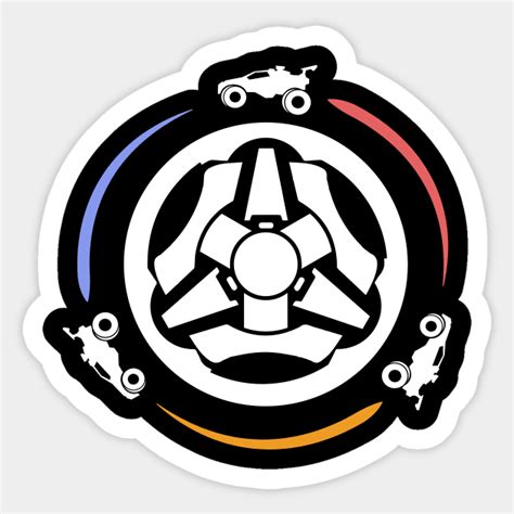 Rocket League Video Game Inspired Ts Rocket League Sticker