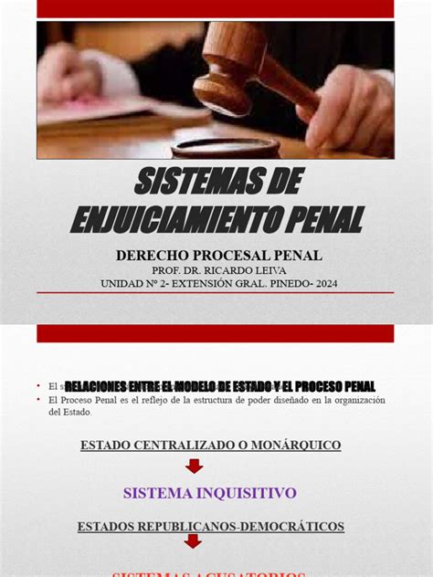 Unidad 2 Sistema De Enjuiciamiento Penal Ext Pinedo Pdf Derecho