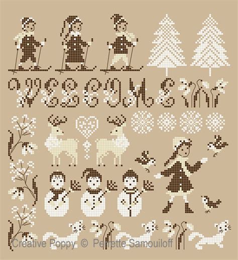 Perrette Samouiloff Winter Welcome Cross Stitch