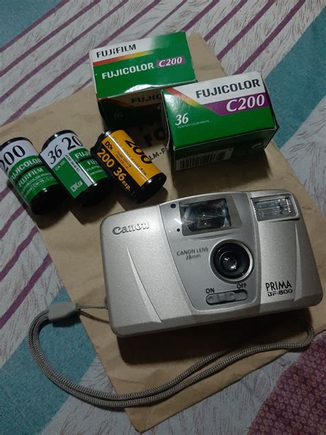 CANON PRIMA BF 800 POINT SHOOT Photography Cameras On Carousell