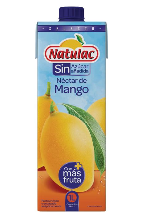 Néctar Sin Azúcar Añadida Mango Tetra Pak 1l Natulac