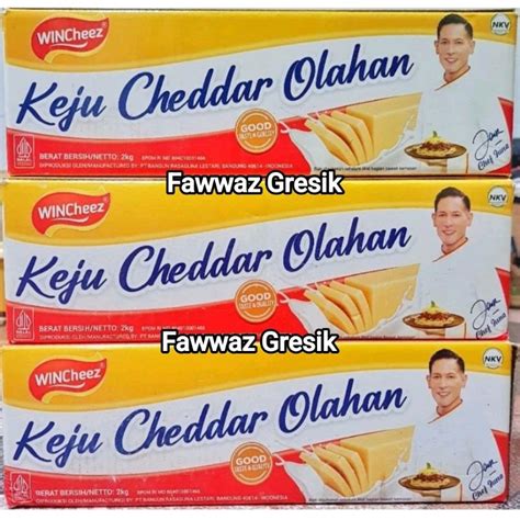 Jual KEJU WINCHEEZ 2Kg KEJU Cheddar WIN CHEESE 2 KG Shopee Indonesia