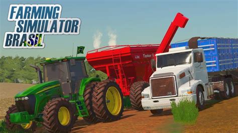 Colhendo E Plantando Fazendas Paran Farming Simulator Youtube