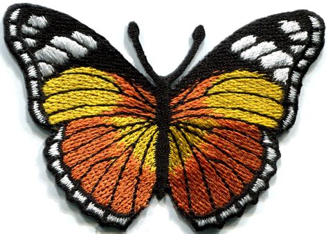 Butterfly Insect Boho Hippie Retro Love Embroidered Applique Iron On