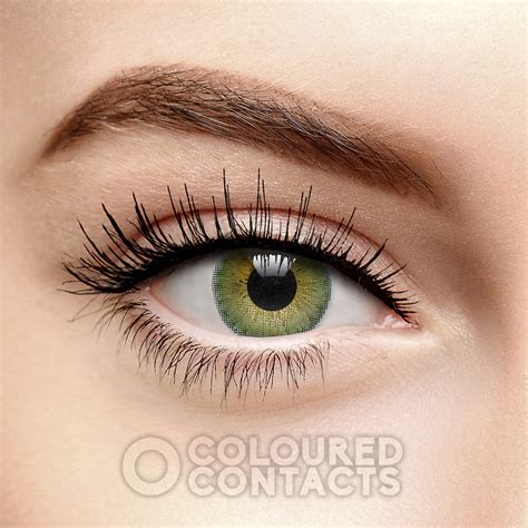 Freshlook Colorblends Green Prescription Contacts, Monthly Lenses