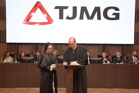 M Nica Arag O Toma Posse Como Desembargadora Do Tjmg Portal Tjmg