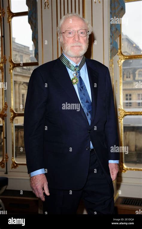 Michael Caine Receives The Medal Of Commandeur Dans L Ordre Des Arts Et Des Lettres From