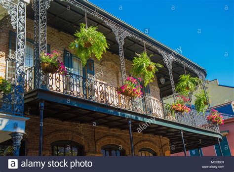 French Quarter architecture, New Orleans, Louisiana, United States ...