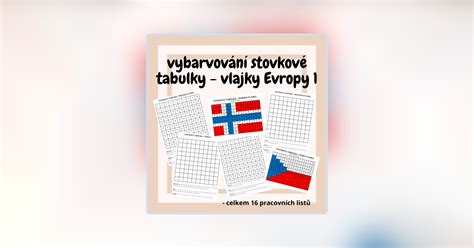 Materi L Vybarvov N Stovkov Tabulky Vlajky Evropy