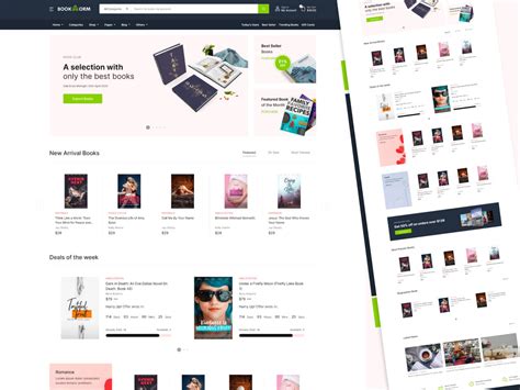 Best Bookshop Website Templates For Ecommerce Bookstores