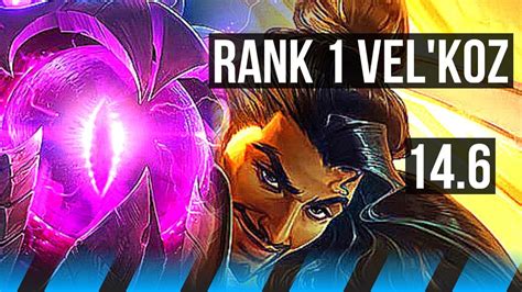 VEL KOZ Vs AKSHAN MID Rank 1 Vel Koz 6 1 7 800 Games Dominating