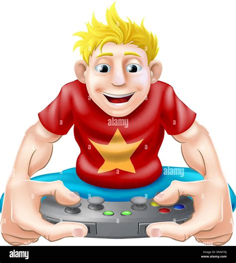 Clipart Of A Gamer