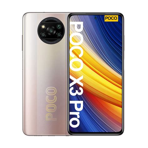 Buy Xiaomi Poco X Pro Gb Gb Ram Dual Sim Metal Bronze Online