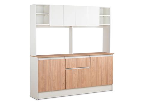 Ripley MUEBLE DE COCINA CIC IBIZA 10 PUERTAS 1 CAJÓN BLANCO