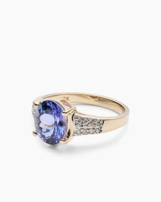 Harry Ivens Ring Mit Tansanit Und Brillanten Online