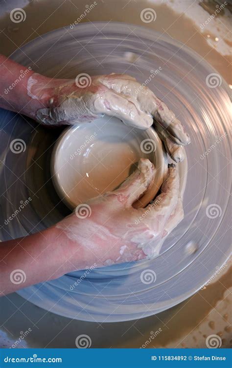 Handcrafted Pottery Ceramics Stock Photo Image Of Ideas Creativity