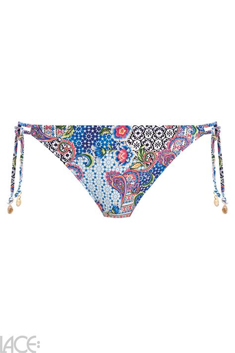 Freya Swim Boho Breeze Bikini Slip zum Schnüren MULTI Lace de