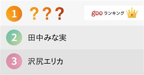 女性からの好感度は低いのに「なぜか男性からは人気がある」女性芸能人ランキング ローラ田中みな実沢尻エリカ他 Gooランキング