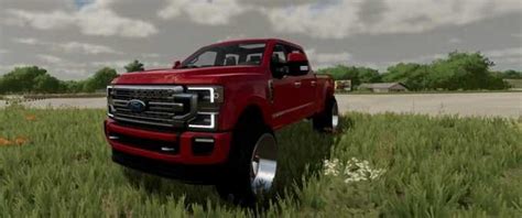 LS22 2018 Ford F350 Platin Sema v 1 0 0 0 PKWs Mod für Landwirtschafts