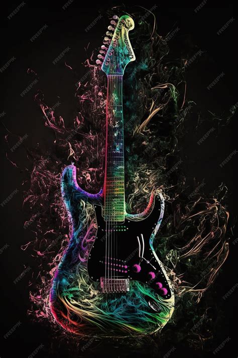 Premium Photo | Electric guitar