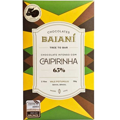 Baiani Caipirinha 65 Dunkle Schokolade Mit Caipririnha