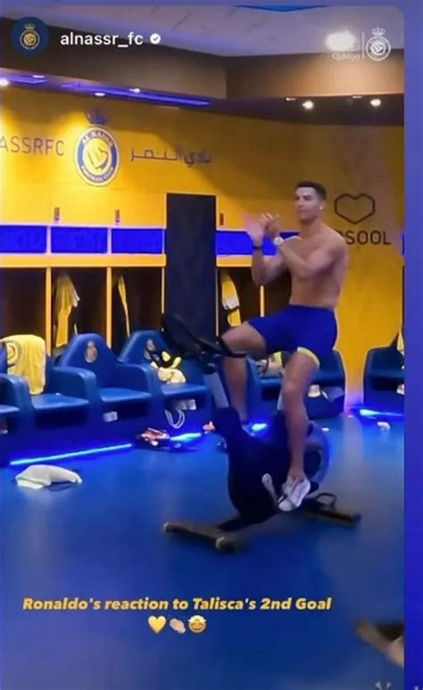 Cristiano Ronaldo Spotted Topless And Working On Fitness As Al Nassr