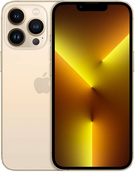 Смартфон Apple iPhone 13 Pro 128 ГБ, золотой — купить в интернет ...