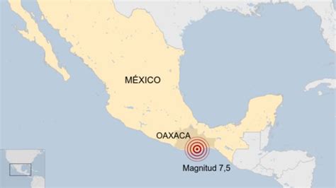 Terremoto En México Un Sismo De Magnitud 7 5 Y Epicentro En Oaxaca