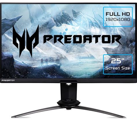 ACER Predator X25 Full HD 24 5 IPS LCD Gaming Monitor Black Fast