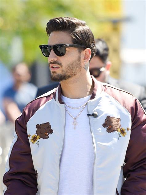 Steal This Hairstyle From Maluma Mens Hairstyles With Beard Handsome