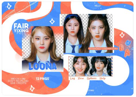 Png Pack Loona S Greetings 2022 Photo Id By Fairyixing On