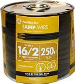 Southwire Silver Stranded Cu Spt Lamp Wire Off