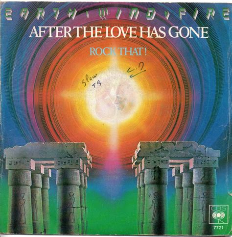 Earth Wind And Fire After The Love Has Gone 1979 Vinyl Discogs