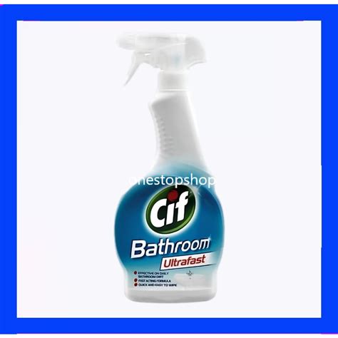 Cif Ultrafast Bathroom Spray 450mL Shopee Philippines