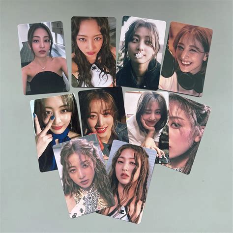 Jihyo Tarjetas Fotogr Ficas De KPOP TWICE Para Colecci N De Estudiantes