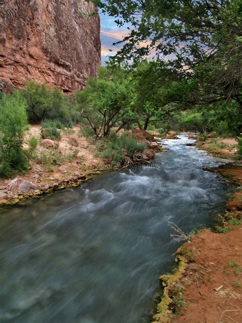 Havasu Creek in Arizona stock image. Image of indian - 161979405