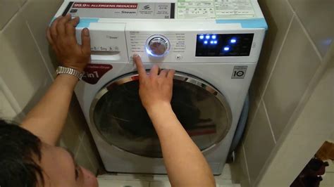 How To Install Lg Washtower