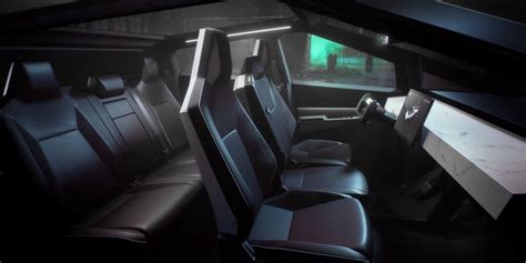 Cecil Graves Buzz: Tesla Cybertruck Interior