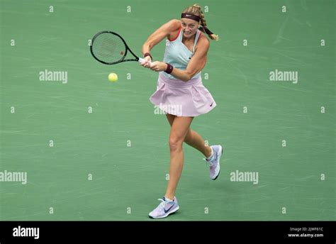 New York USA Sept 5 2022 New York NY USA Petra Kvitova CZE In