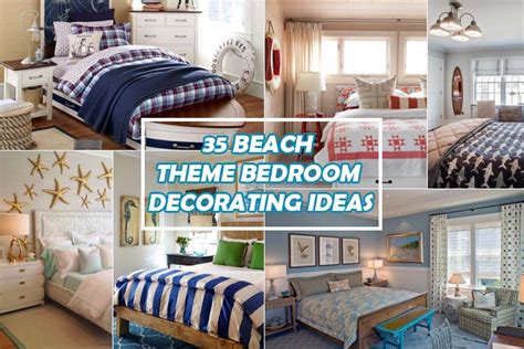 35 Fascinating Beach Theme Bedroom Decorating Ideas | Homeoholic