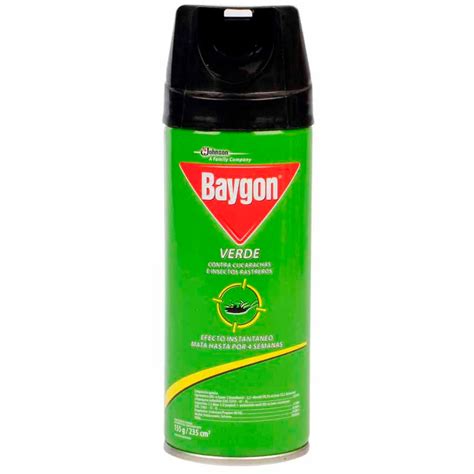 Insecticida En Spray Baygon Verde Botella 235ml Plazavea Supermercado